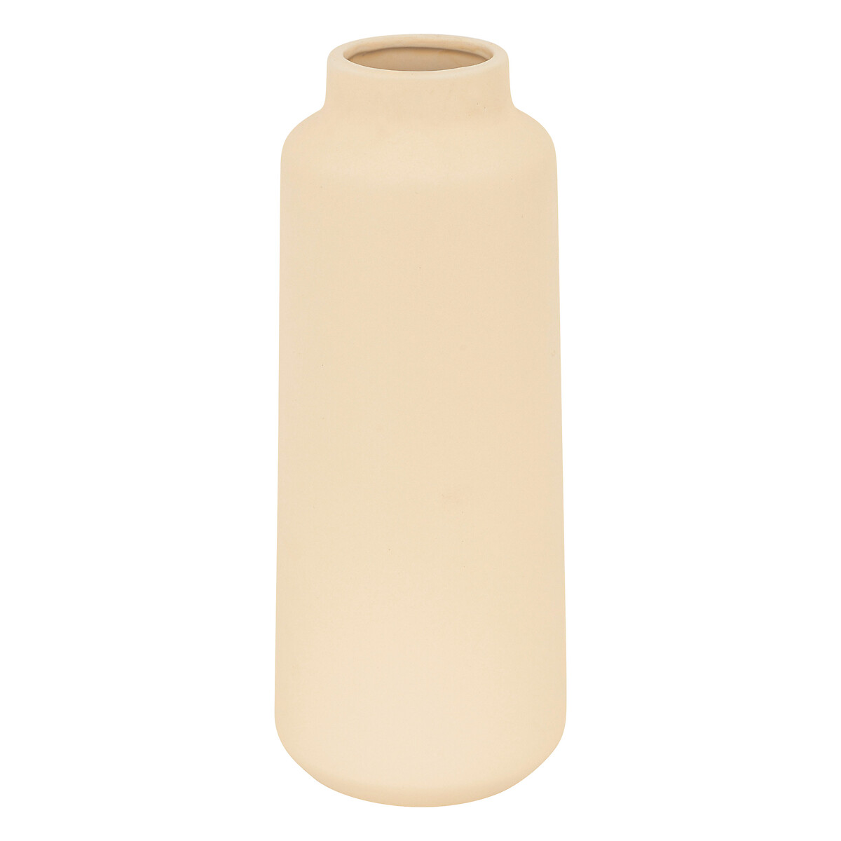 Jarrón de cerámica "Rily" Beige, H.30 cm Beige