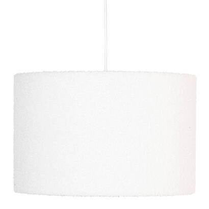 L&aacute;mpara colgante "tina" con lazo blanco, d.37 cm