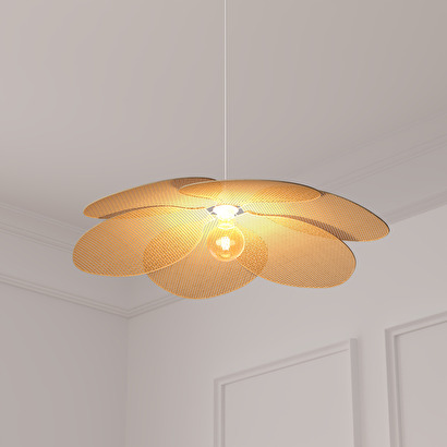Suspensi&oacute;n p&eacute;talos "rym" beige, d.62 cm