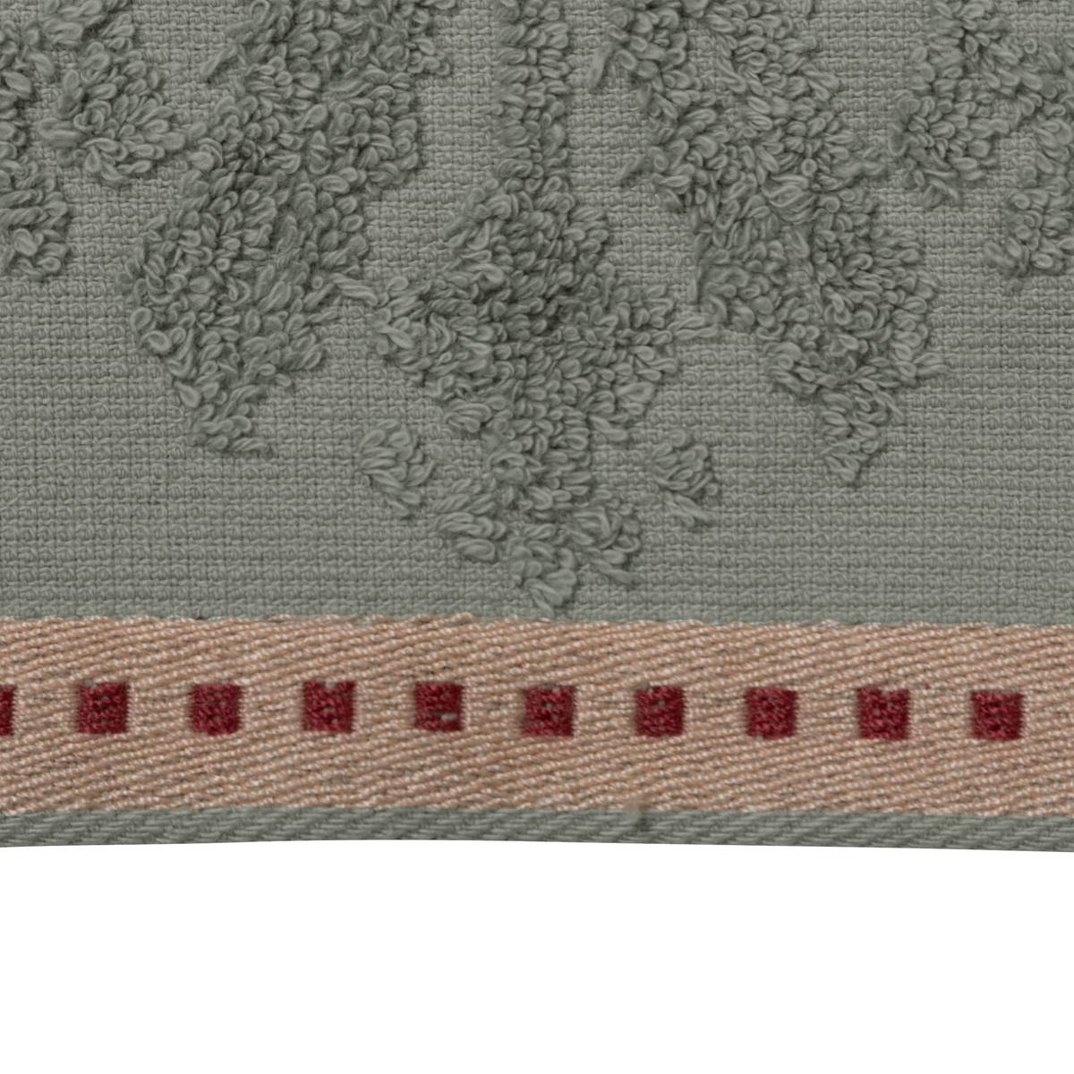 Conjunto de baño de 3 piezas "Wild" Algodón, Verde Celadón Verde celadón