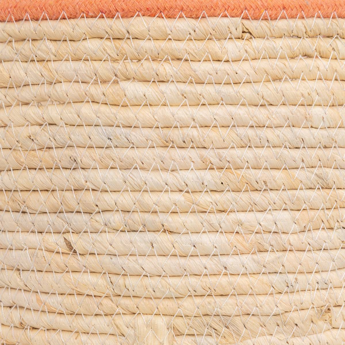 2 cestas "Wild" Beige, H.24/26 cm Beige