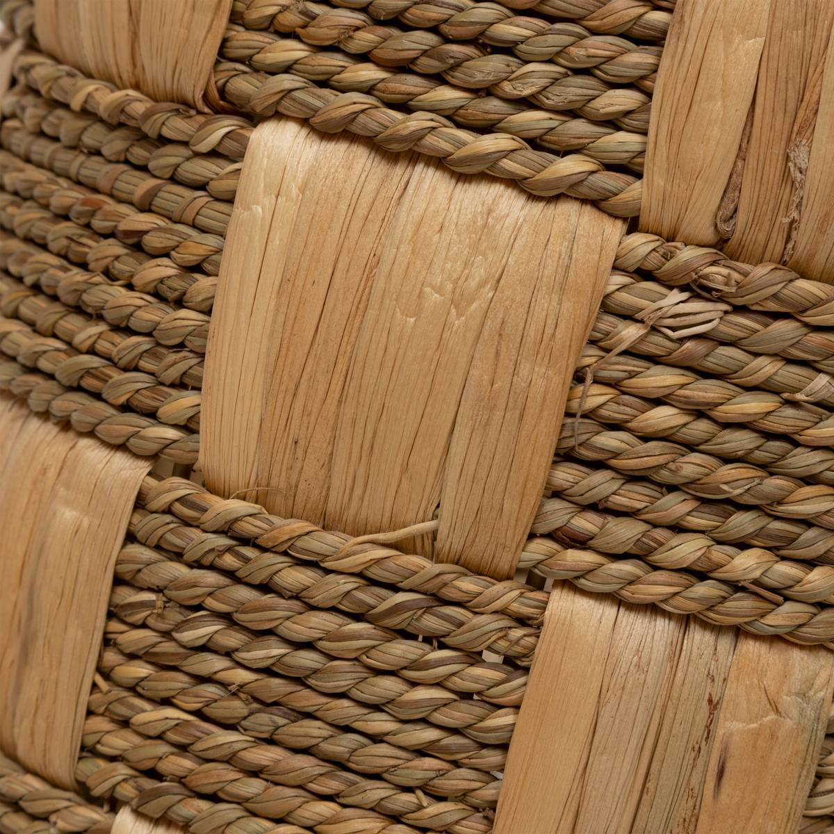 2 cestas "Nadi" Beige, Jacinto, H.24/30 cm Beige