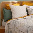 Juego de cama estampado "Sonie" Blanco, 240x220 cm Blanco