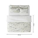 Juego de cama estampado "Sonie" Blanco, 240x220 cm Blanco
