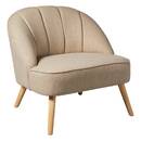 Sillón "Naova" Beige, 1 plaza Beige