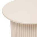 2 mesas nido "Eino" Beige, 40x40x38 cm Beige