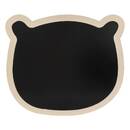 Pizarra infantil "Orso" Negro, 47,5x53 cm Negro