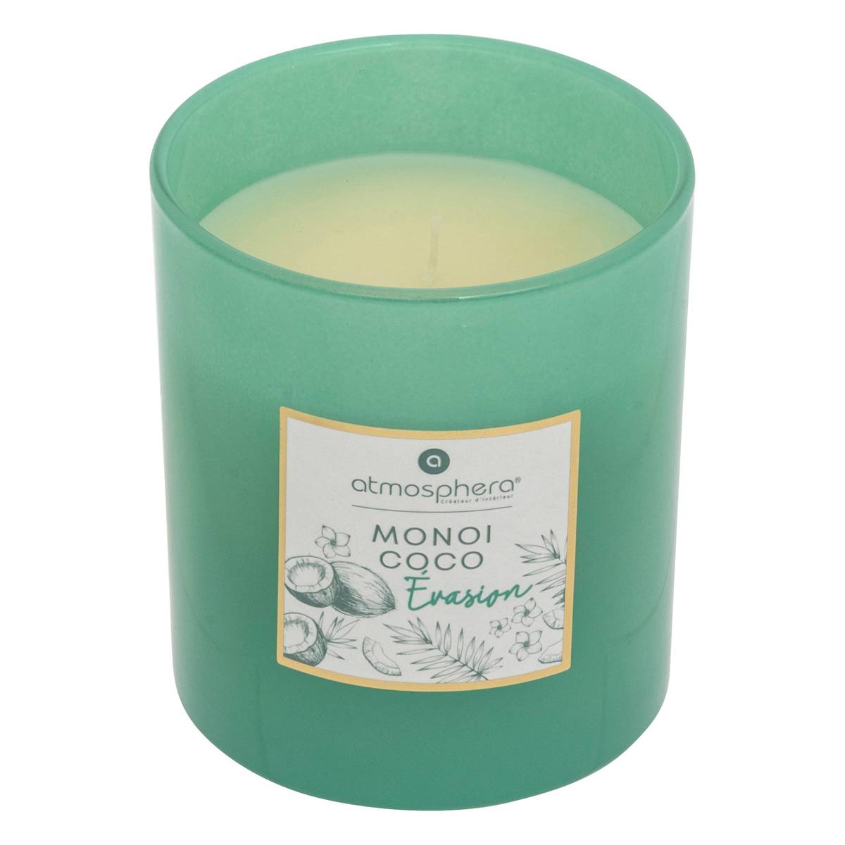 Vela perfumada "Mael" Monoï y coco, 190g Monoi y coco