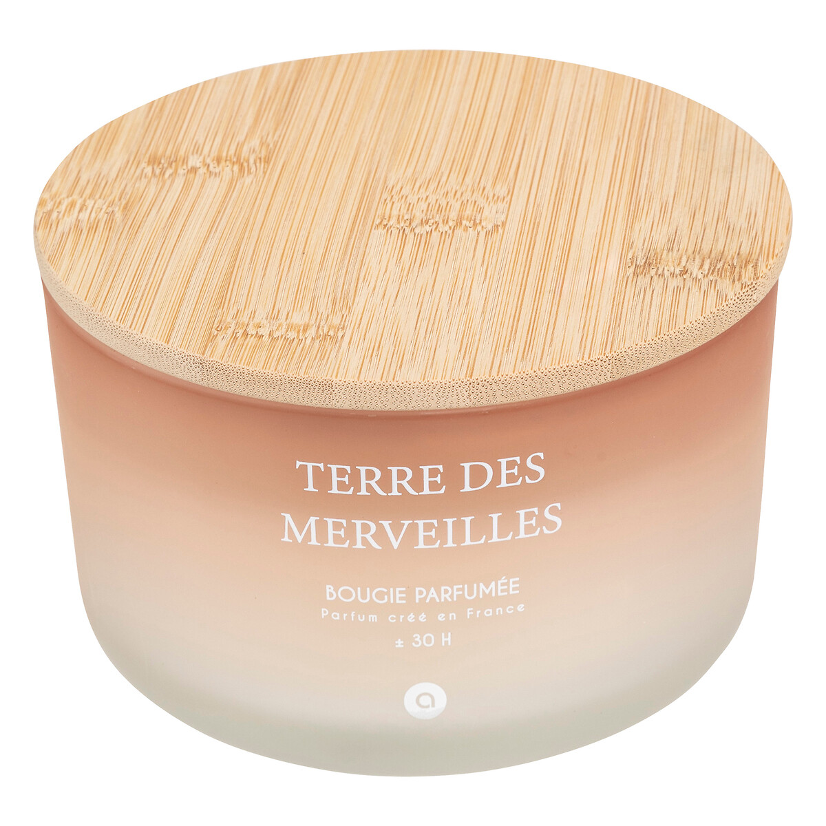 Vela perfumada "Tierra de Maravillas" Pétalos de Almizcle, 420g Ramo de lila
