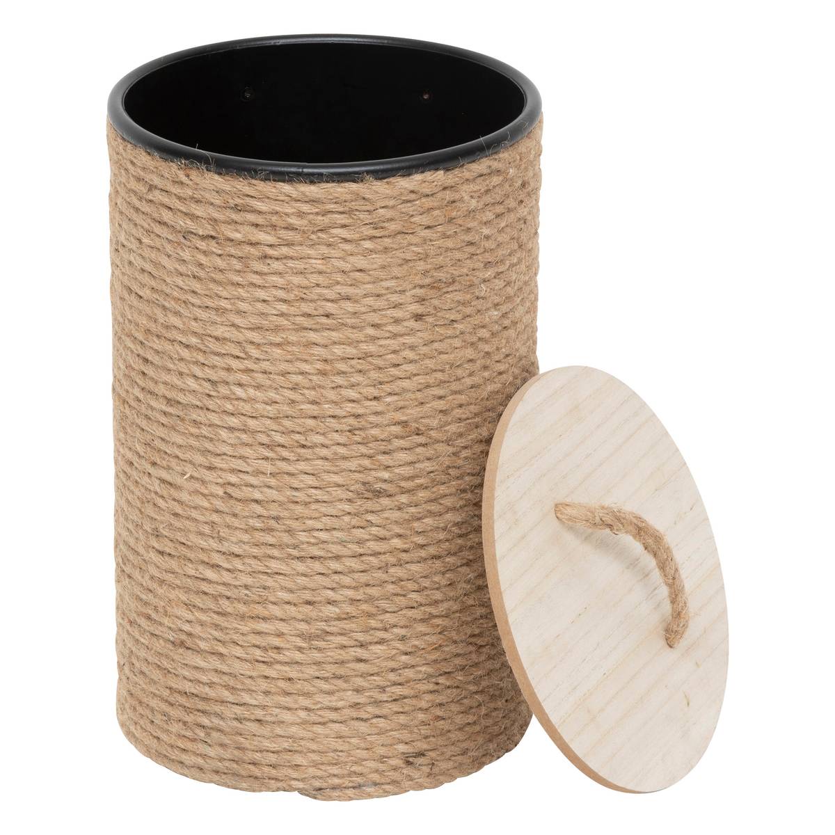 Juego de 3 cestas "Bill" Beige, D. 36 x H. 49,5 cm Beige