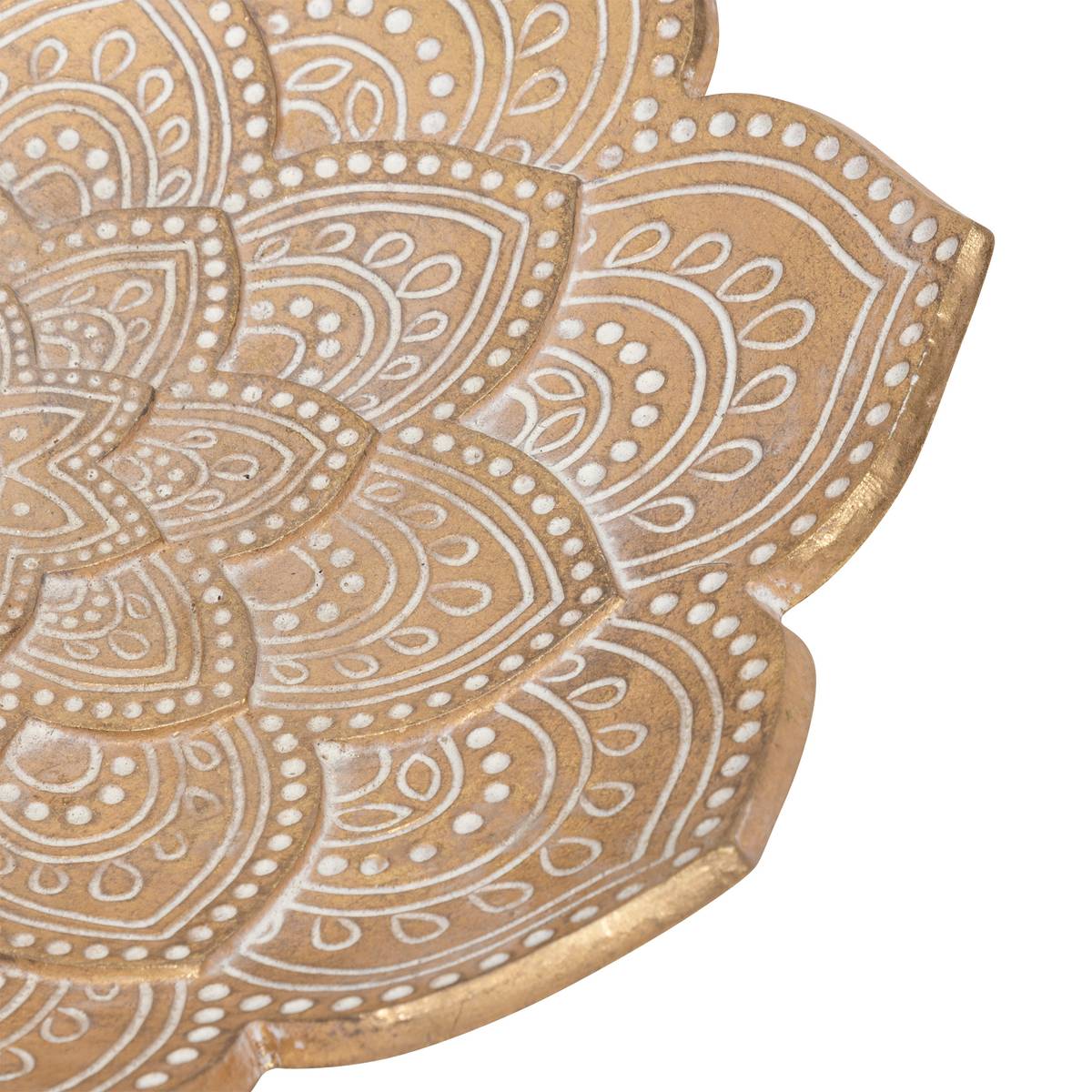 Cuenco "Oasis" Resina, Dorado, D. 29,5 cm Oro