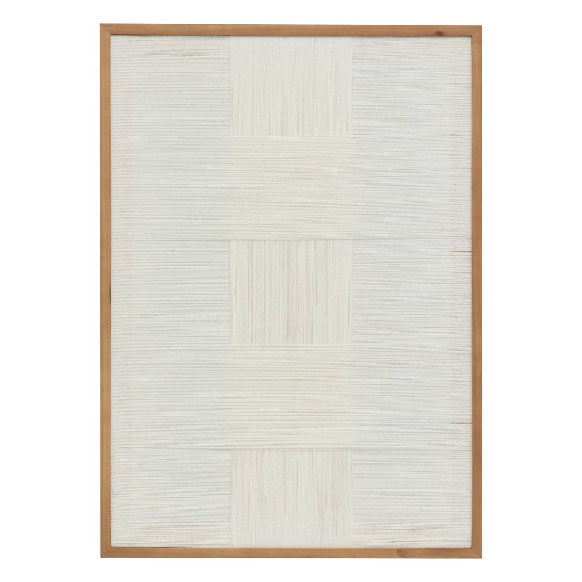 Decoración de pared "Tissia" 50x70 cm Beige