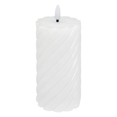 Vela led "aloe" blanco, 135g