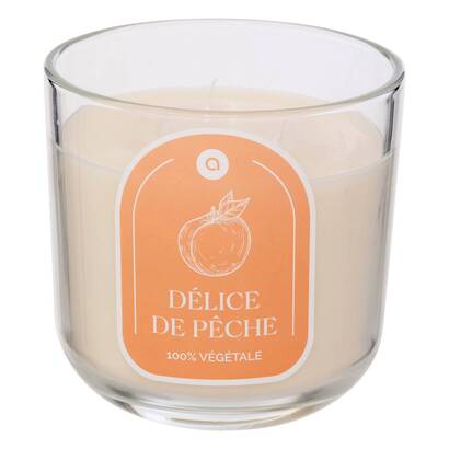 Vela perfumada "floa" pesca, 610g