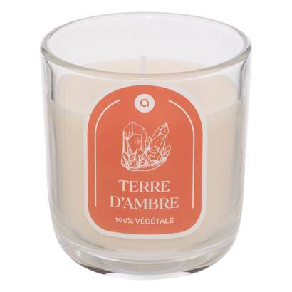 Vela perfumada "floa" &Aacute;mbar, 210g