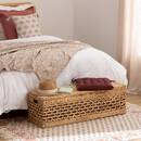 Banqueta de pie de cama &laquo;Maura&raquo; Jacinto, Beige, L.104 cm Beige