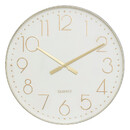 Reloj "Laure" Lino, D. 50,8 cm Beige lino