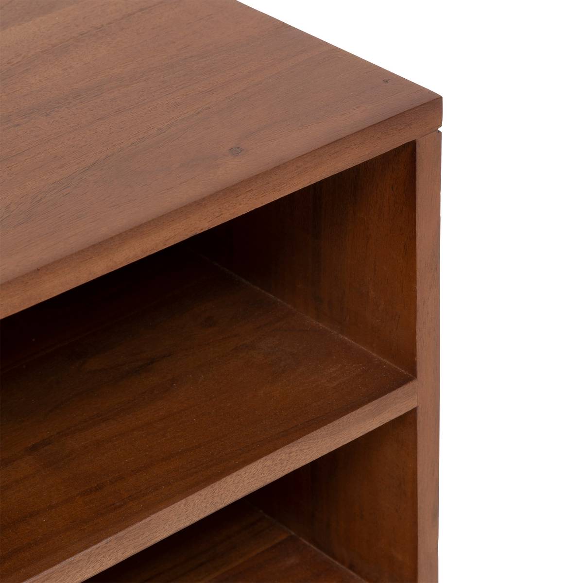 Mueble de TV 2 puertas "Nanda" Marrón, 147x45,5x40 cm Marrón