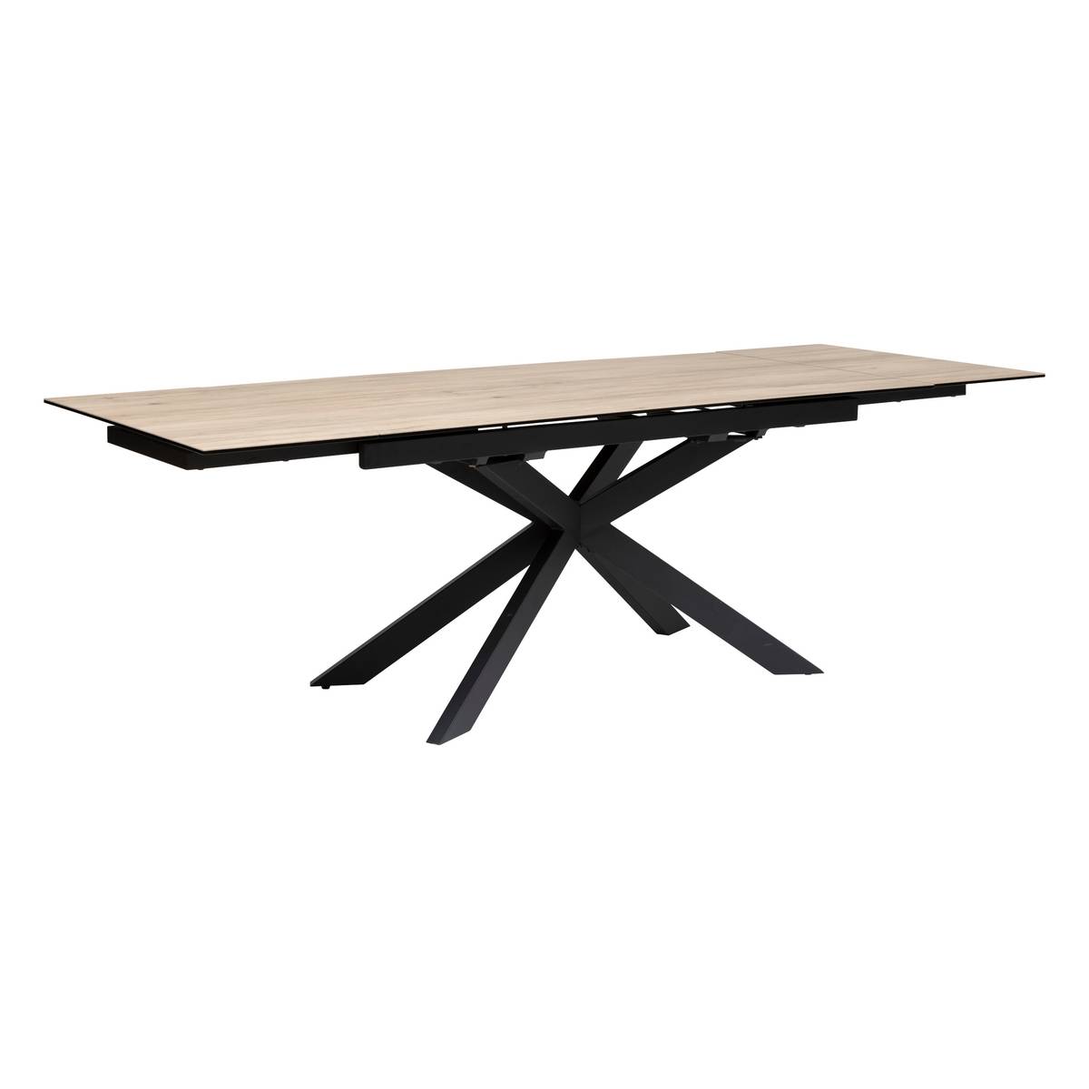 Mesa de comedor extensible "Boot" Beige, 160/240x90x76 cm Beige