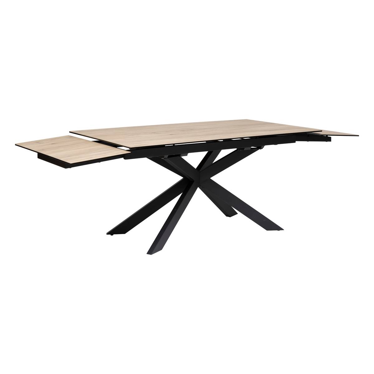 Mesa de comedor extensible "Boot" Beige, 160/240x90x76 cm Beige