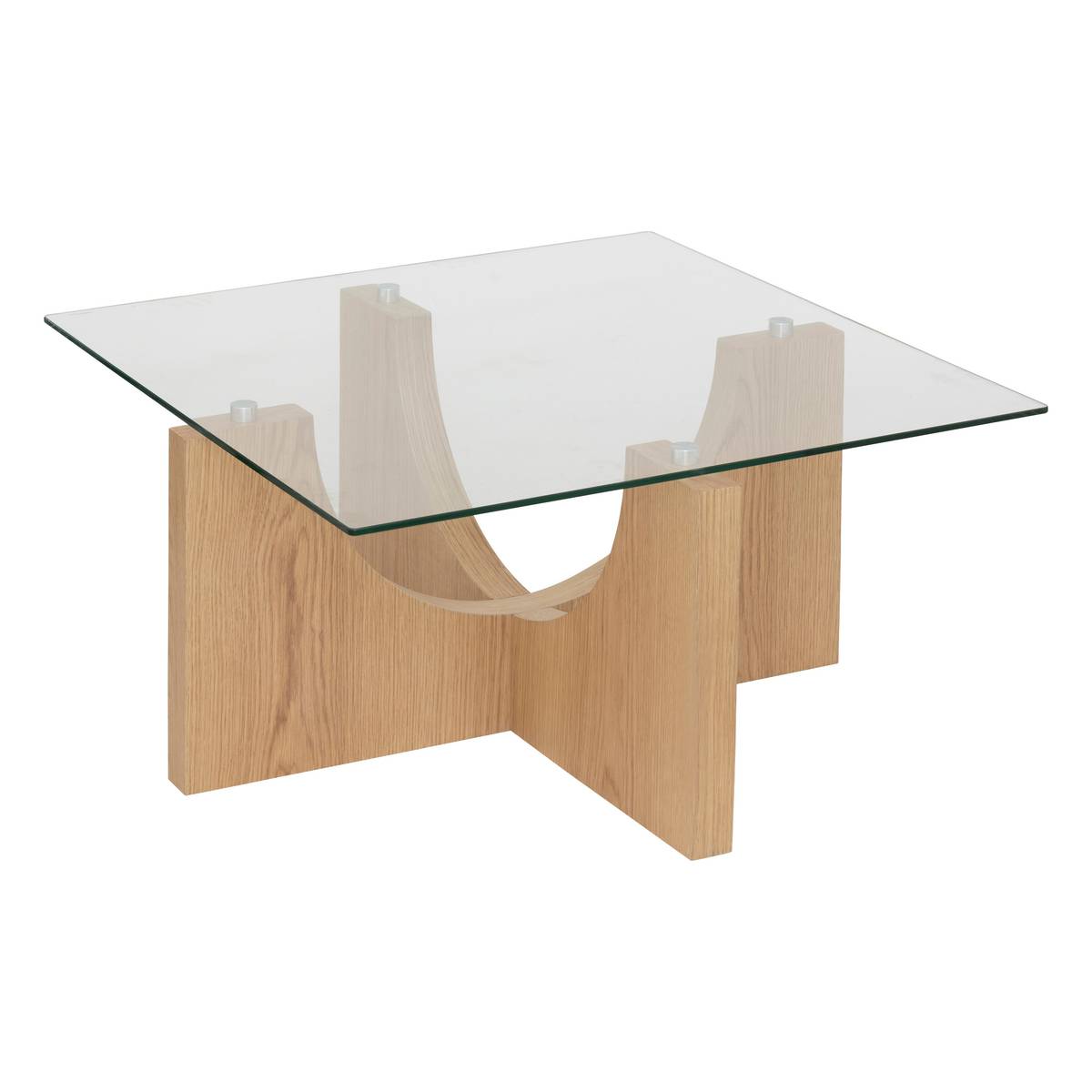 Mesa de centro "Etini" Miel, 85x85x45 cm Miel