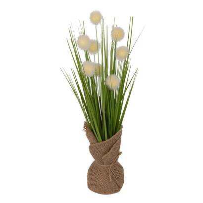 Planta artificial en maceta 'lari' verde, h. 42 cm