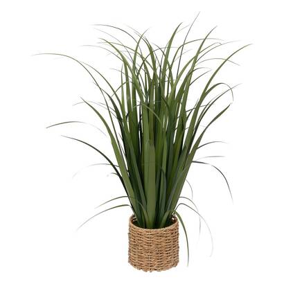 Planta artificial en maceta 'zya' verde, h. 122 cm