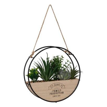 Planta artificial colgante "krist" multicolor, &Oslash; 20 cm