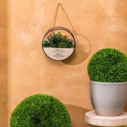 Planta artificial colgante "krist" multicolor, &Oslash; 20 cm