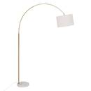 Lámpara de pie arco "Tilio" Dorado, H. 195 cm Oro
