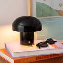 Lámpara de mesa LED USB "Zola" Negro, H. 20 cm Negro