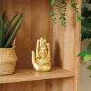Estatuilla de Buda "Andy" Resina, Dorado, H.18 cm Oro