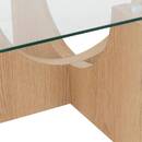 Mesa de centro "Etini" Miel, 85x85x45 cm Miel