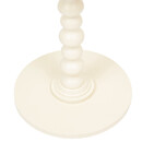 Mesa Auxiliar "Alix" Marfil, 50x38x38 cm Blanco marfil