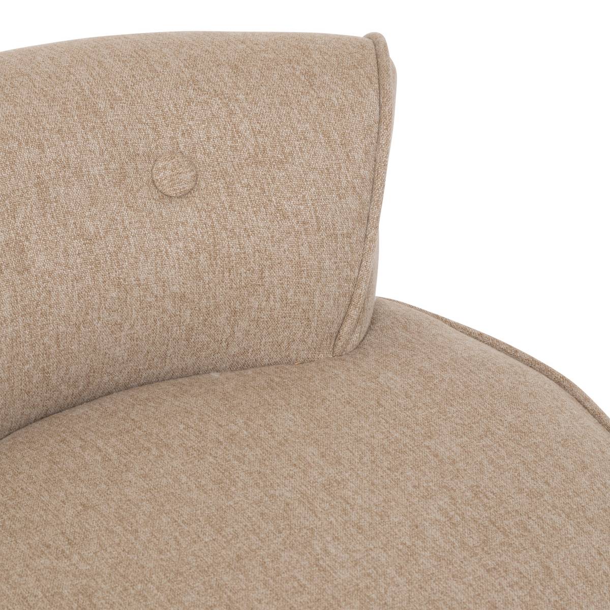 Taburete "Firmin" Pino, Beige, 58x49x46 cm Beige