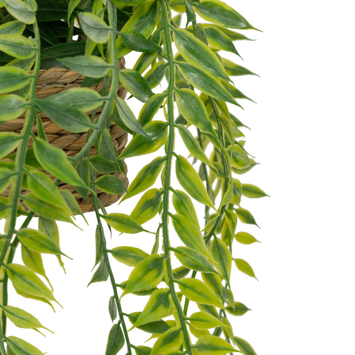 Planta artificial colgante "Patri" H. 47 cm Eucalipto