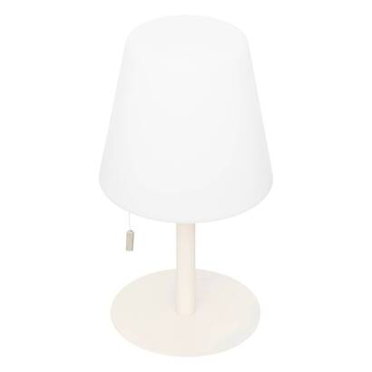 L&aacute;mpara de exterior zack recargable usb arcilla h. 30 cm