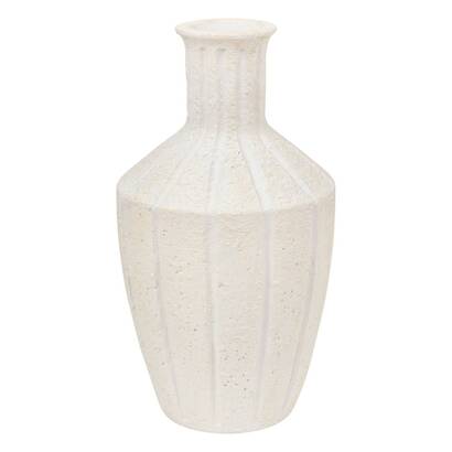 Jarr&oacute;n antiguo "nolwi" cer&aacute;mica, blanco, h.48 cm