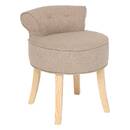 Taburete "Firmin" Pino, Beige, 58x49x46 cm Beige