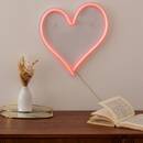 Ne&oacute;n de pared LED "Coraz&oacute;n" Rojo, L. 32 cm Rojo