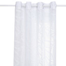 Visillo con Motivo de Hojas "Lazi" Blanco, 140x240 cm Blanco 2