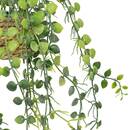 Planta artificial colgante "Patri" H. 47 cm Eucalipto