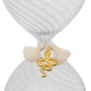 Reloj de arena "Wild" H.15 cm Rosa