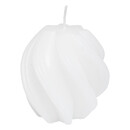 Vela retorcida "Romance Salvaje" 187g Blanco