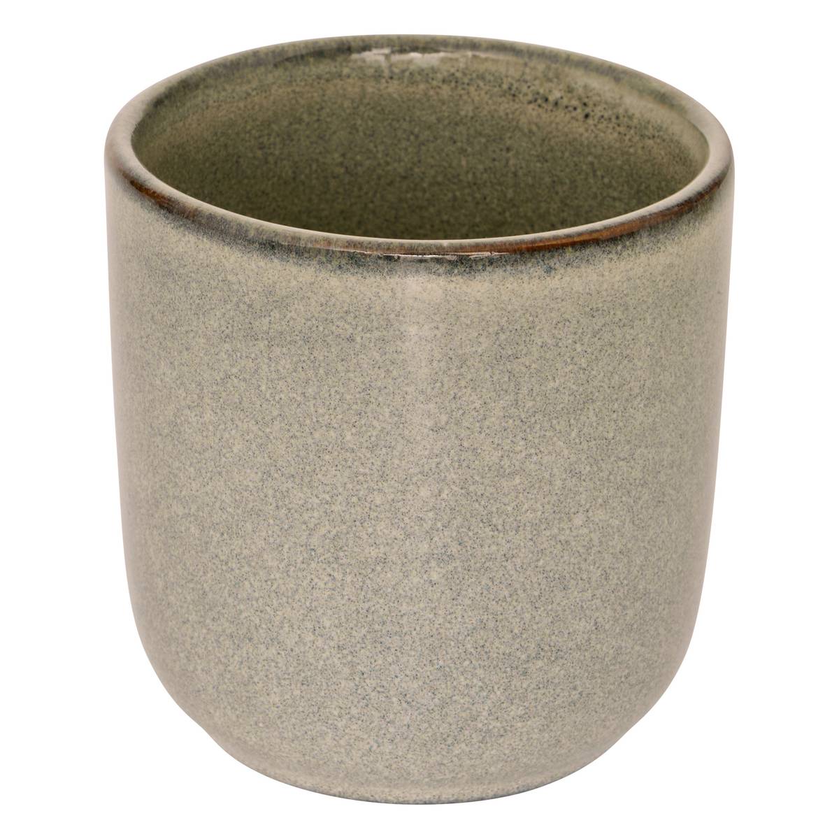 Taza de espresso "Terre Inconnue" Cerámica, 100 ml, Verde Verde