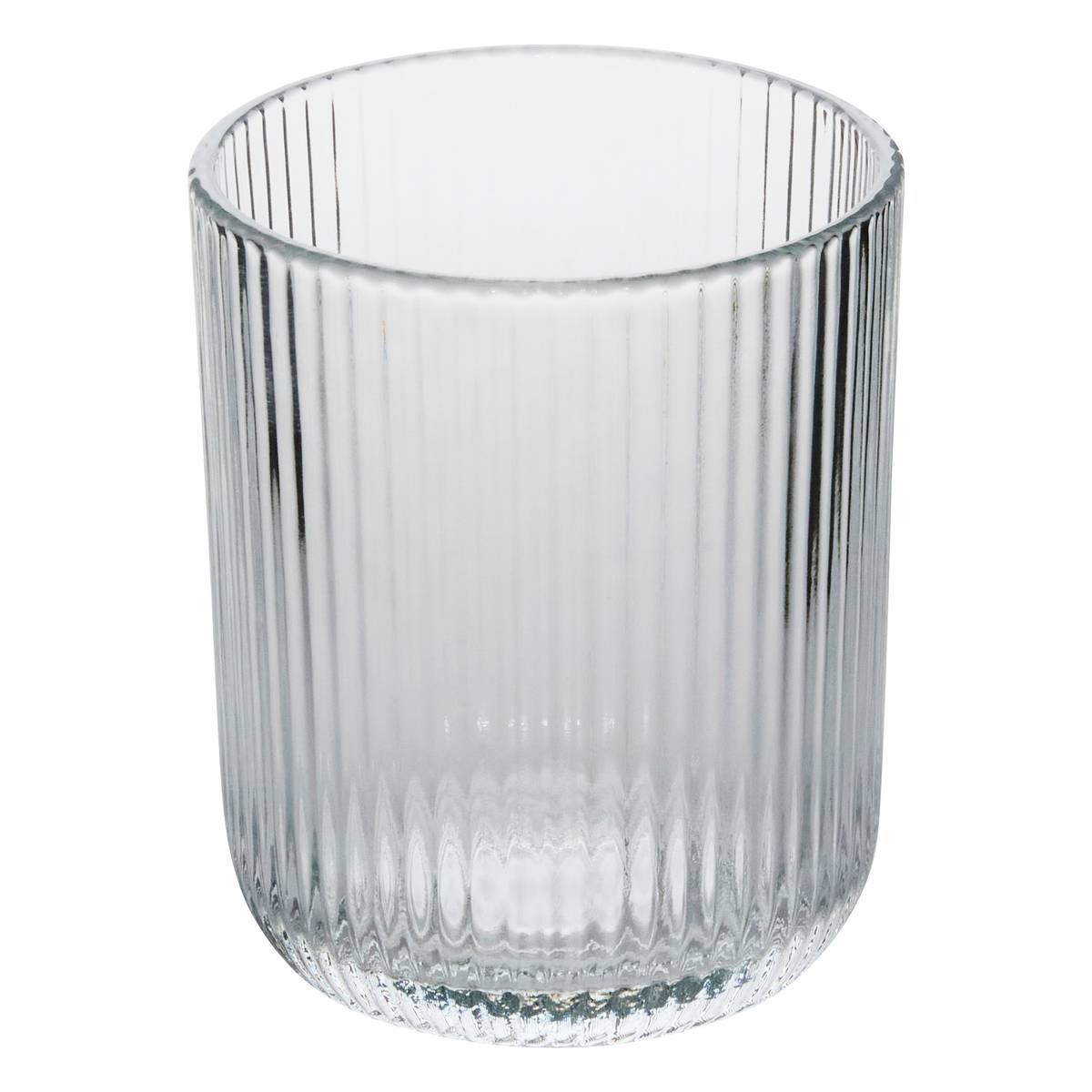 Lote de 6 vasos bajos "Ema" Vidrio, Transparente Transparente