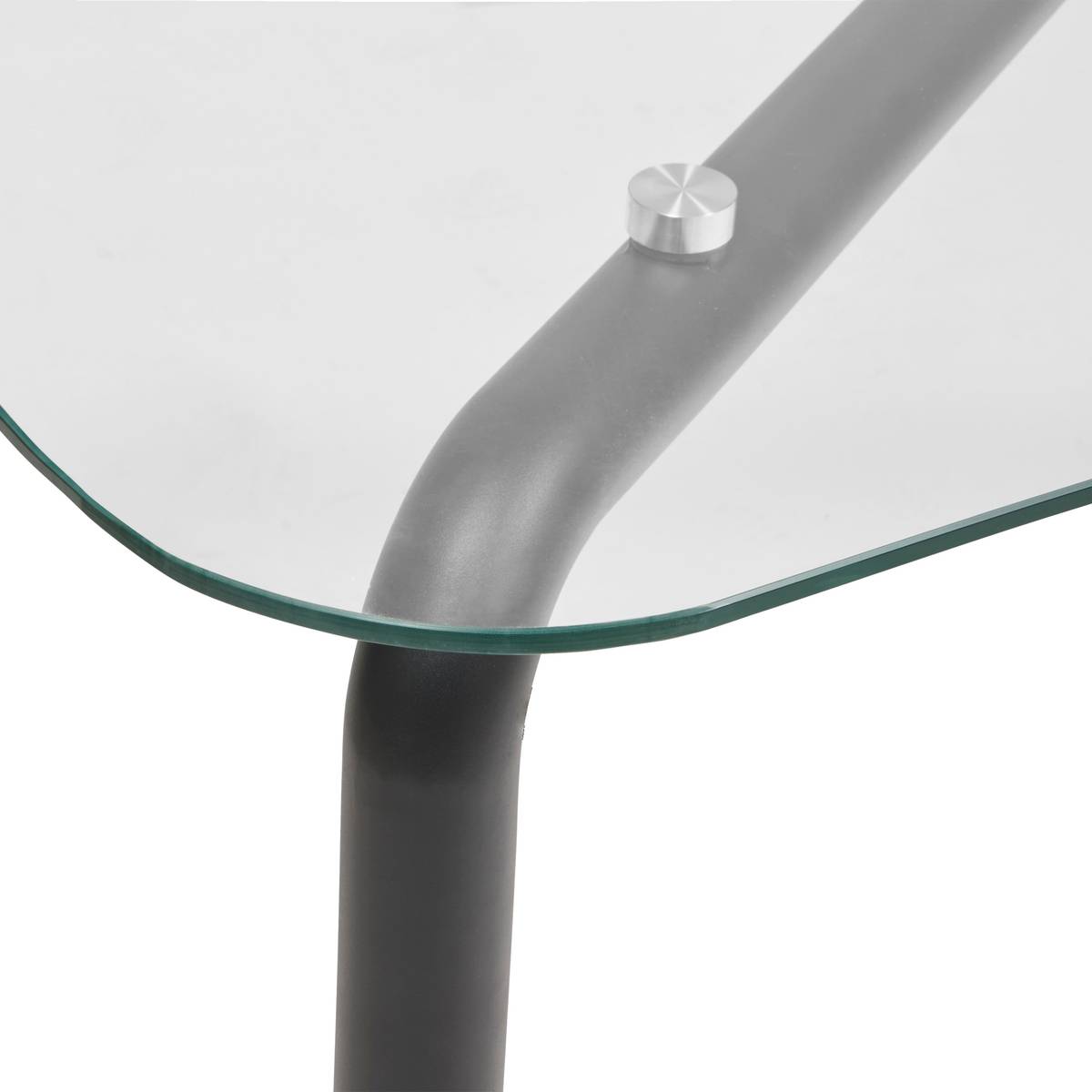 Mesa de comedor "Hecate" 180x90 cm, L. 180 cm Negro