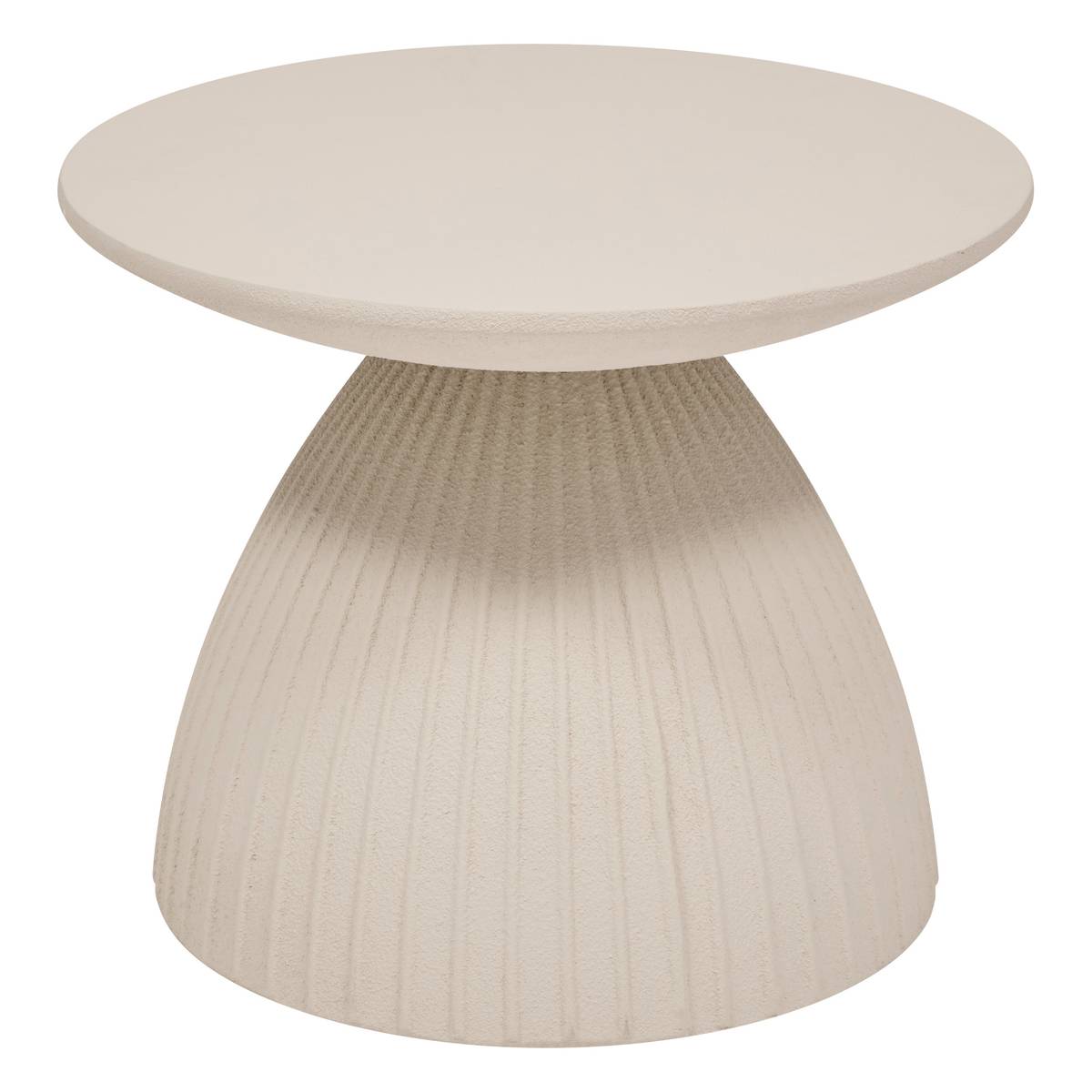 Mesa de centro "Fylis" Arcilla, 50x50 cm Beige