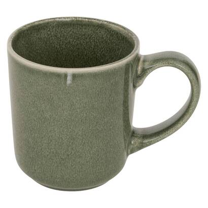 Taza  "tierra desconocida" loza, 420 ml, verde