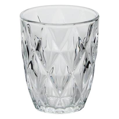 Lote de 6 vasos bajos "lea" vaso, 280 ml, transparente